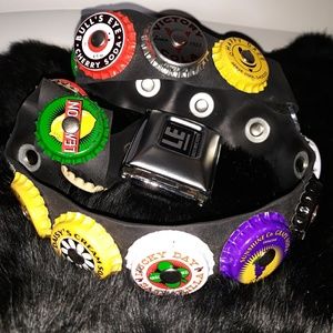 LE Most Recycled Rubber Stretch Bottle Cap Belt